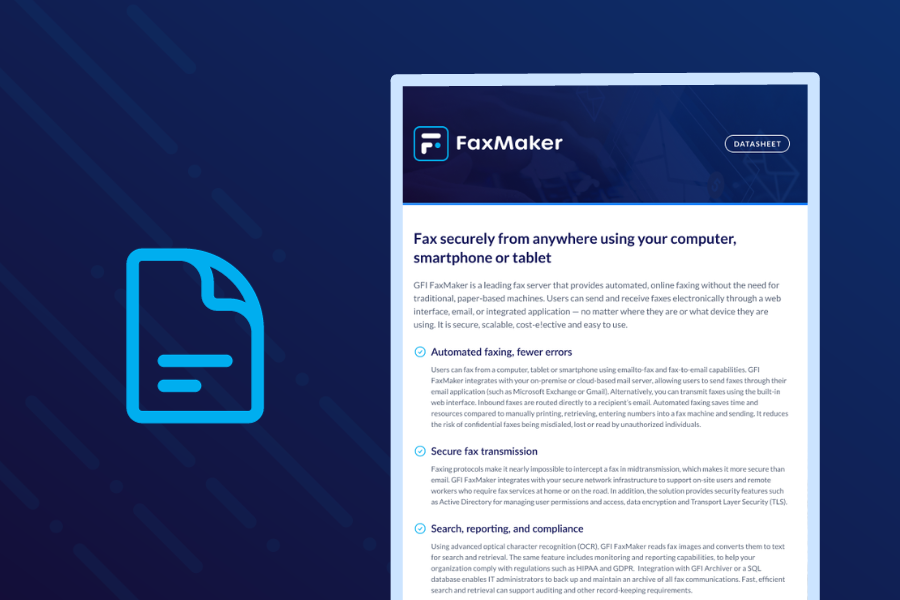 GFI FaxMaker - Ficha de datos.pdf
