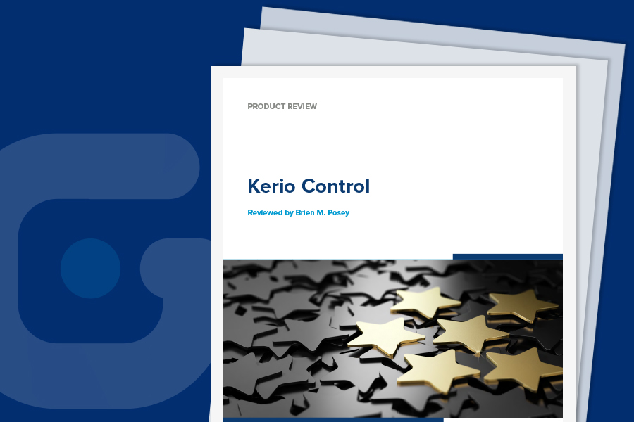 GFI KerioControl product review from TechGenix