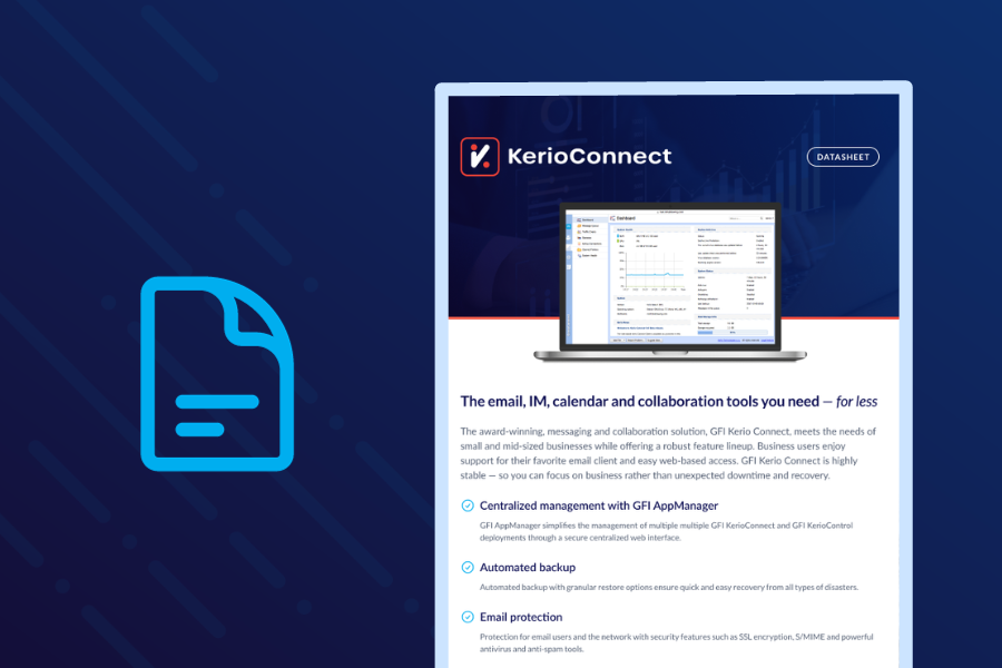 DataSheet for KerioConnect