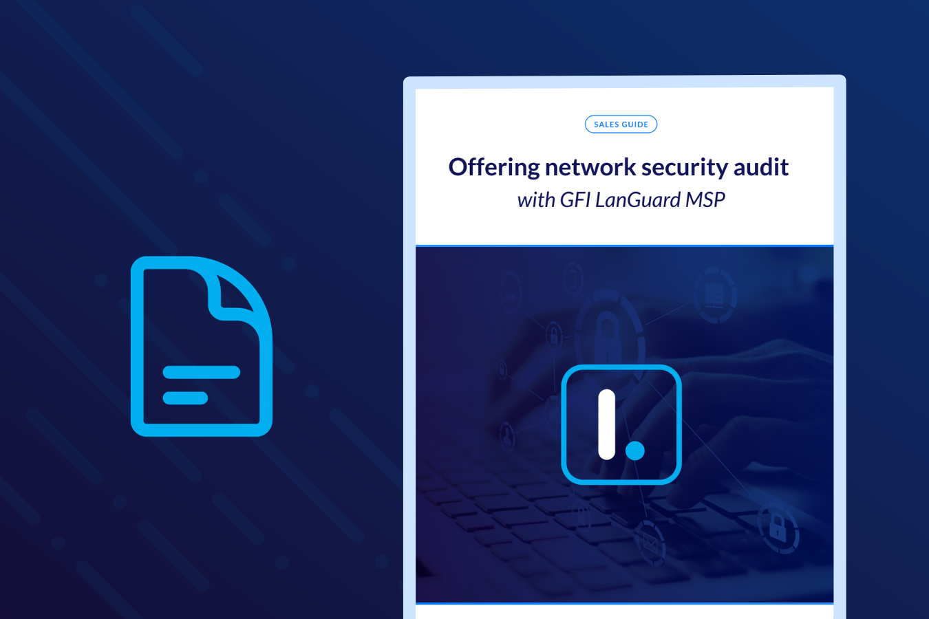 Offering network security audit with GFI LanGuard MSP