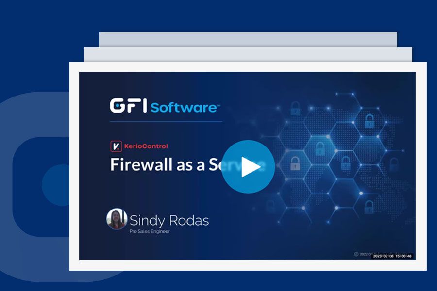 An Exclusive First Look at GFI KerioControl FWaaS