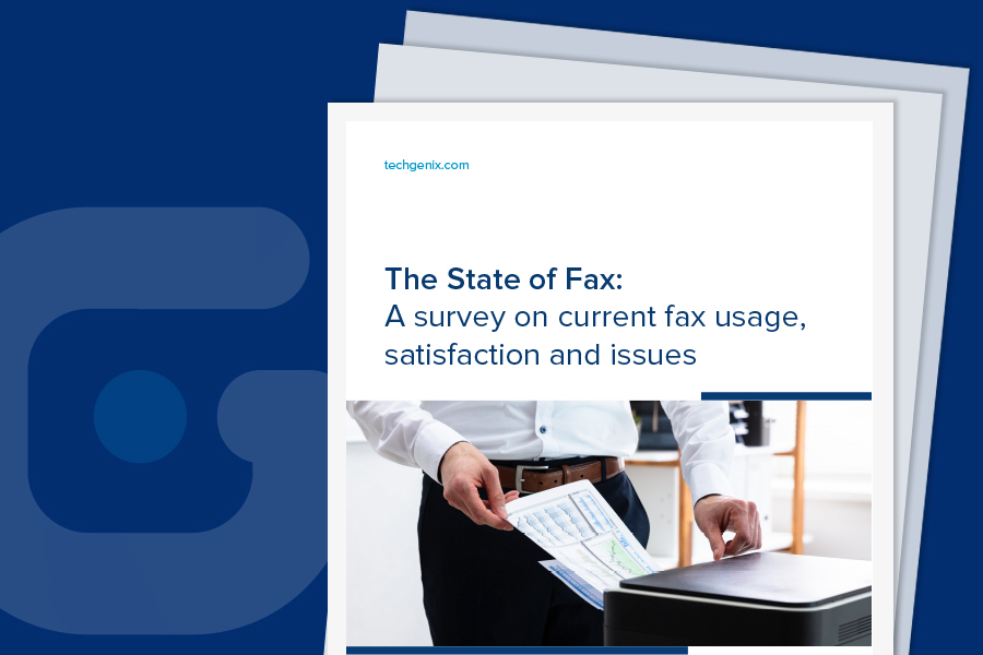 The State of Fax in 2020 from TechGenix