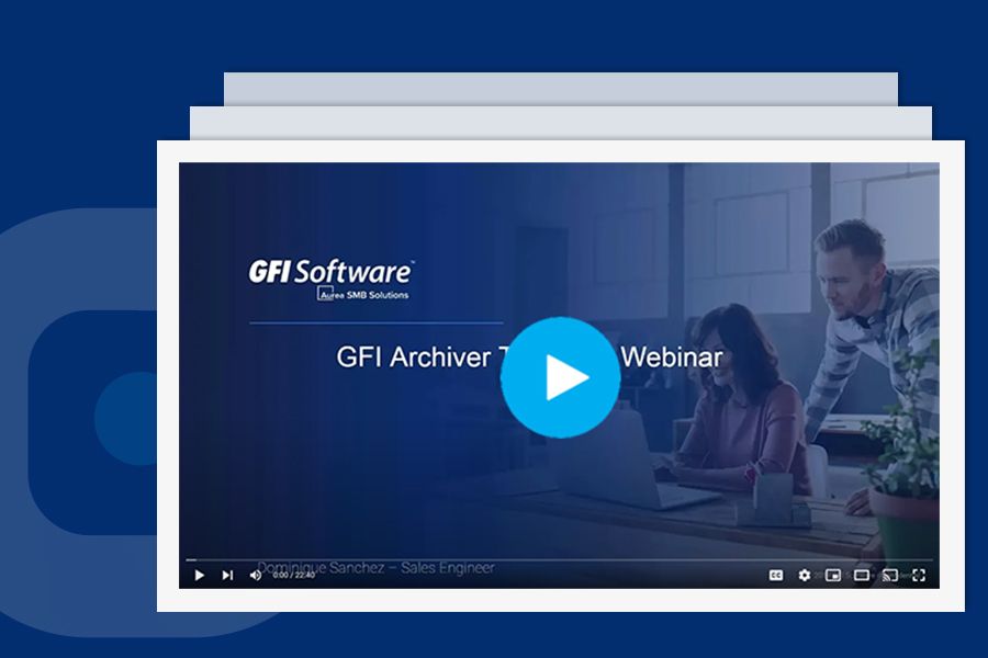 Discover why you need robust archiving, and how GFI delivers just that