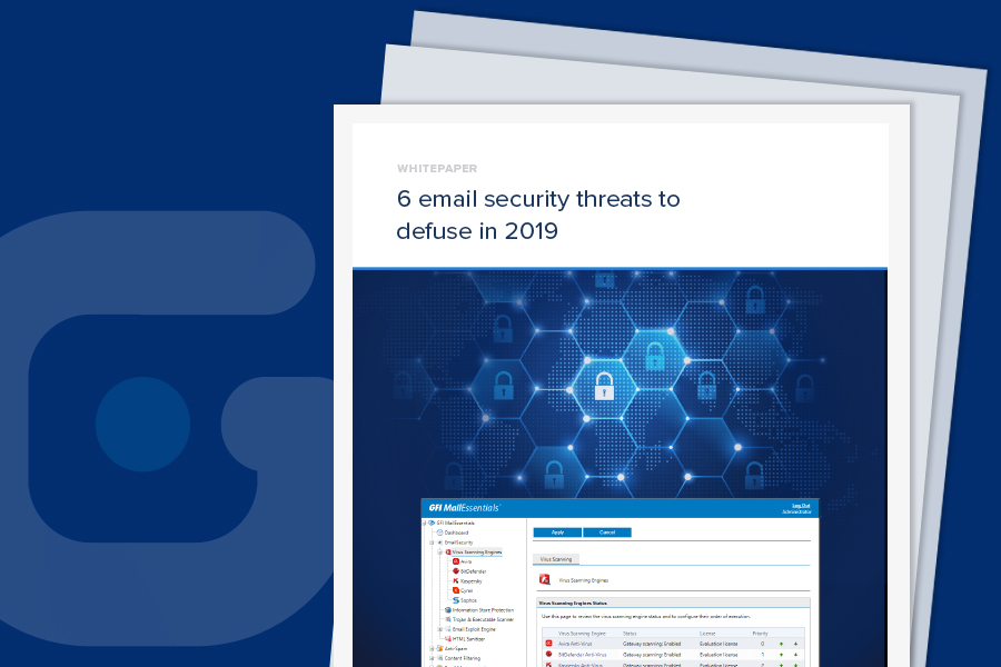 6 email security threats to defuse in 2019