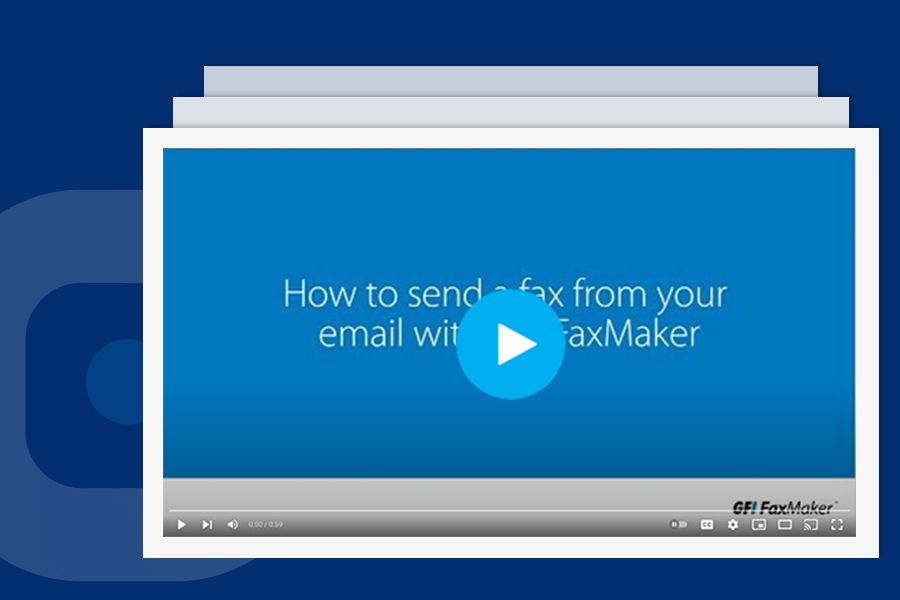 How to send a fax from your email with GFI FaxMaker