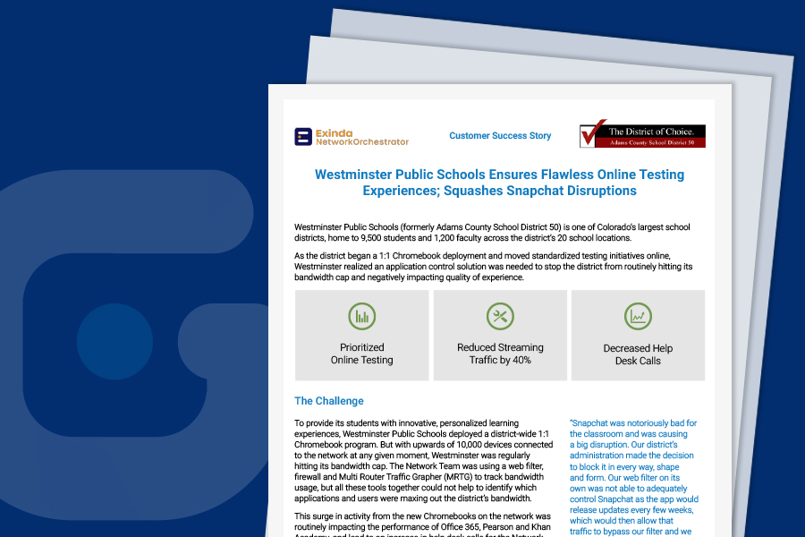 Case Study from Westminster Public Schools