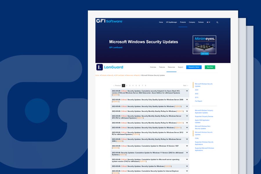 Microsoft Windows Security Updates
