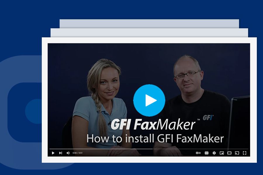 How to install GFI FaxMaker