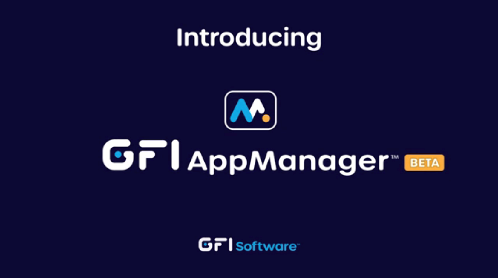 GFI Software anuncia el revolucionario producto AppManager™ para unificar la gestión de las soluciones de TI
