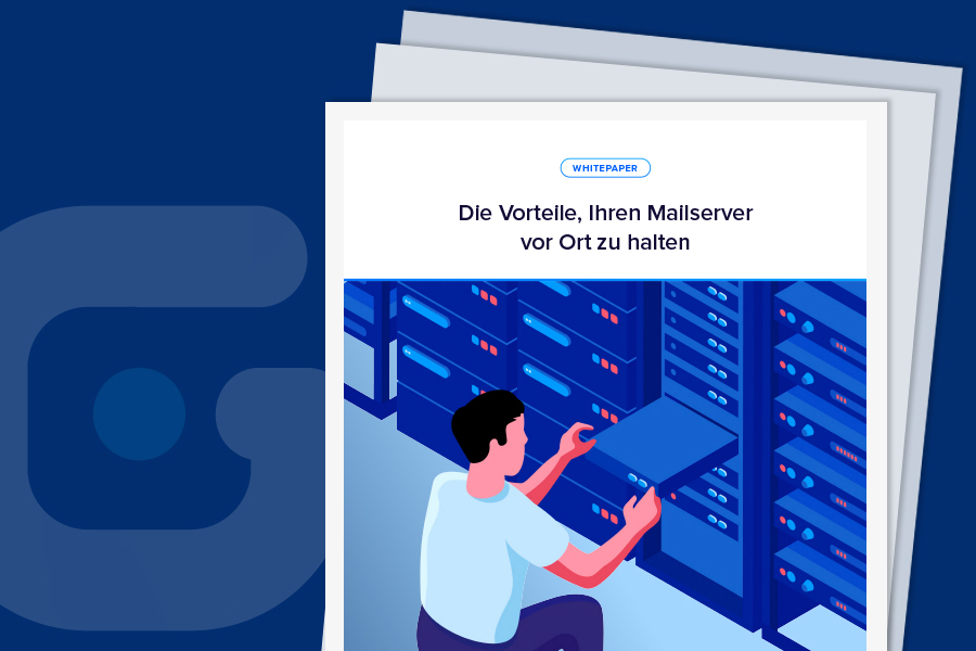 The Benefits of Keeping Your  Mail Server on Premises (German)