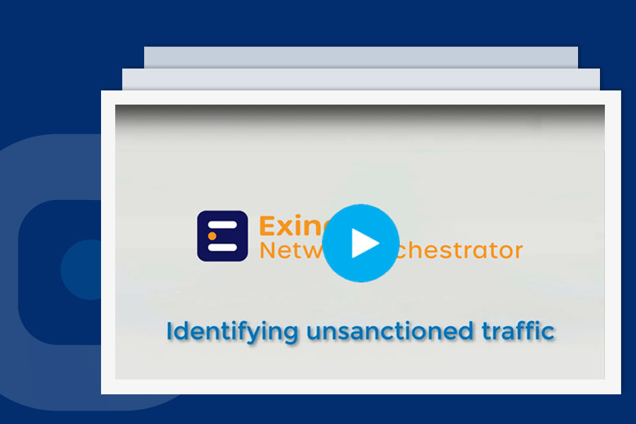 Gestionar el tráfico no autorizado y el panel de control de Exinda